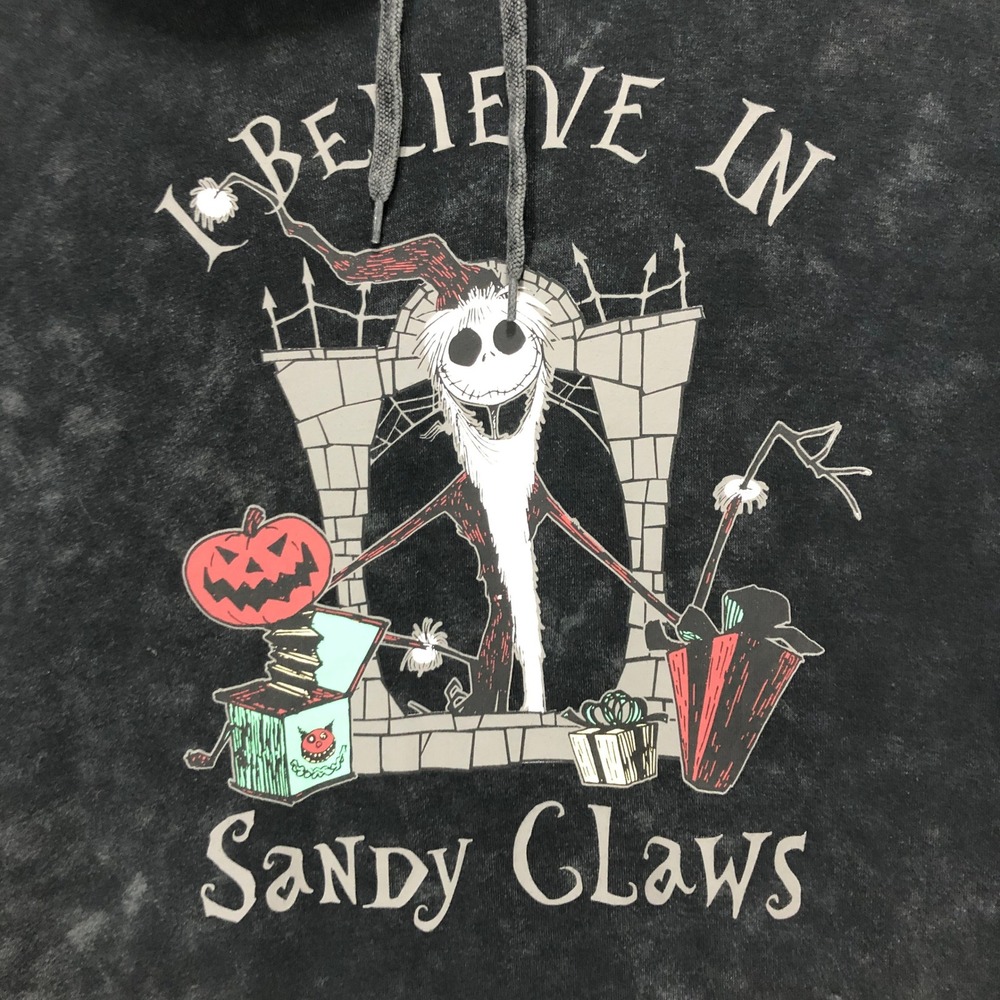 Disney The Nightmare Before Christmas Sandy Claws Jack Skellington Hoodie